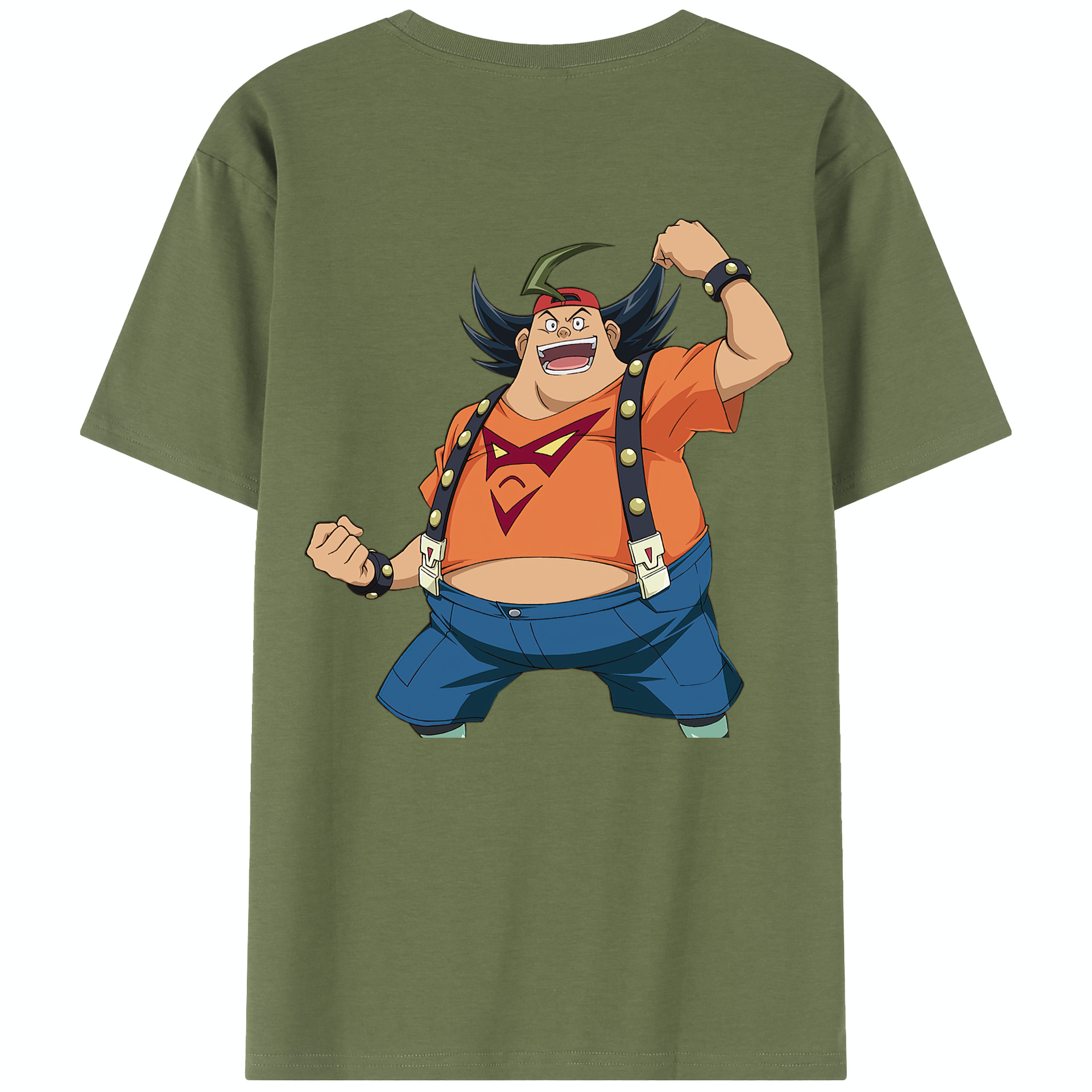 （画像用） 遊☆戯☆王 Yu-Gi-Oh! 綿100％半袖Tシャツ（背面プリント）